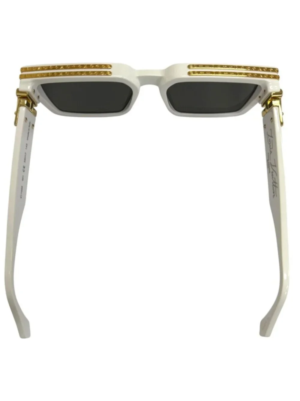 Louis Vuitton Sunglasses 1.1 Millionaire Mirror Lens White Gold 58 Eyewear